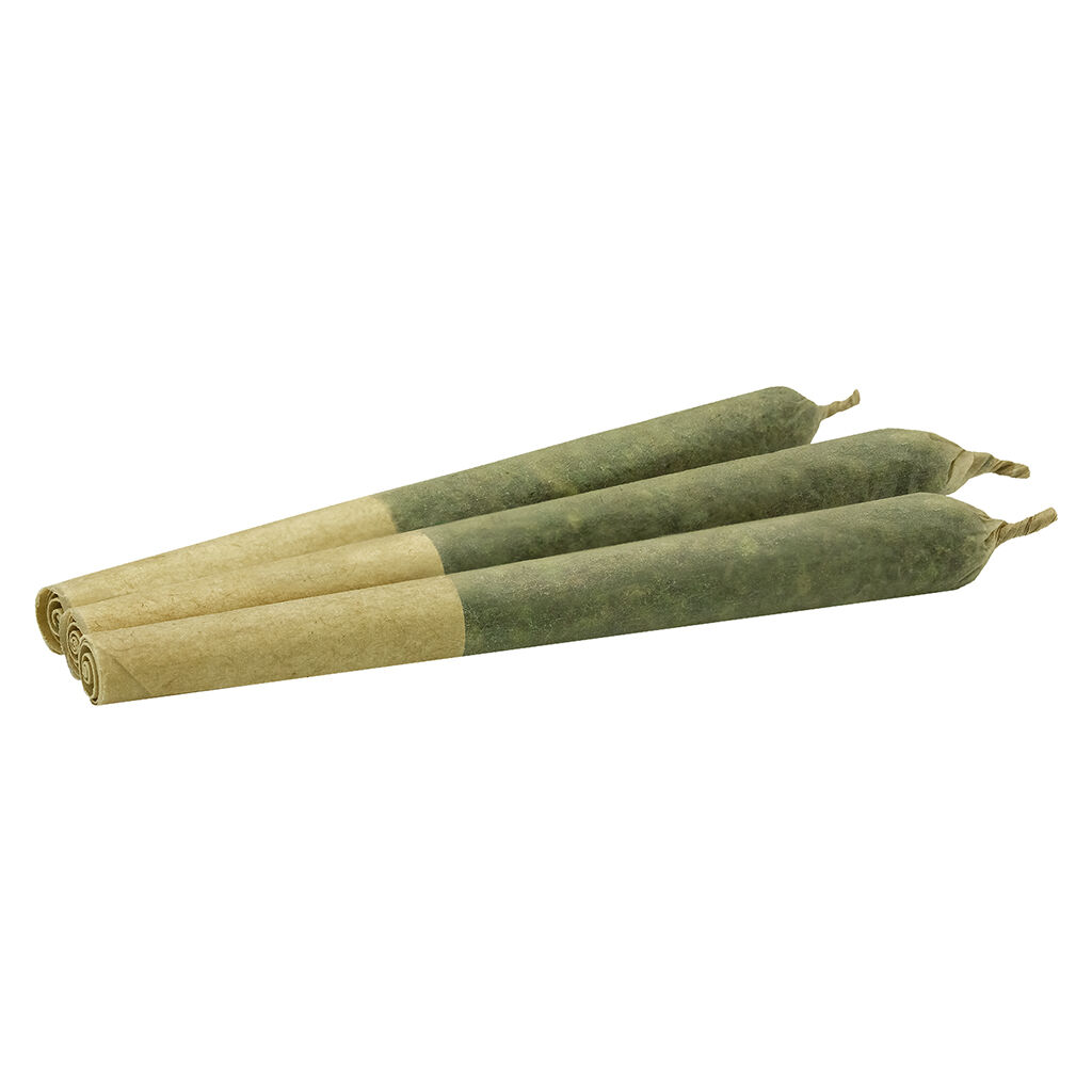 SPINACH FEELZ : TROPICAL DIESEL CBG INFUSED PRE-ROLLS (3x.5g)