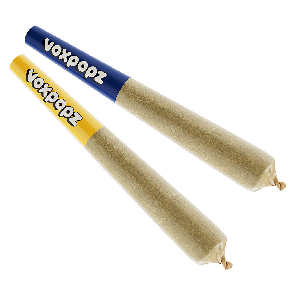 Vox : Shufflez Indica Diamond Infused Pre-Rolls (2pk)