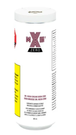 XMG Zero : Dr. Kush Cream Soda Zero 355mL