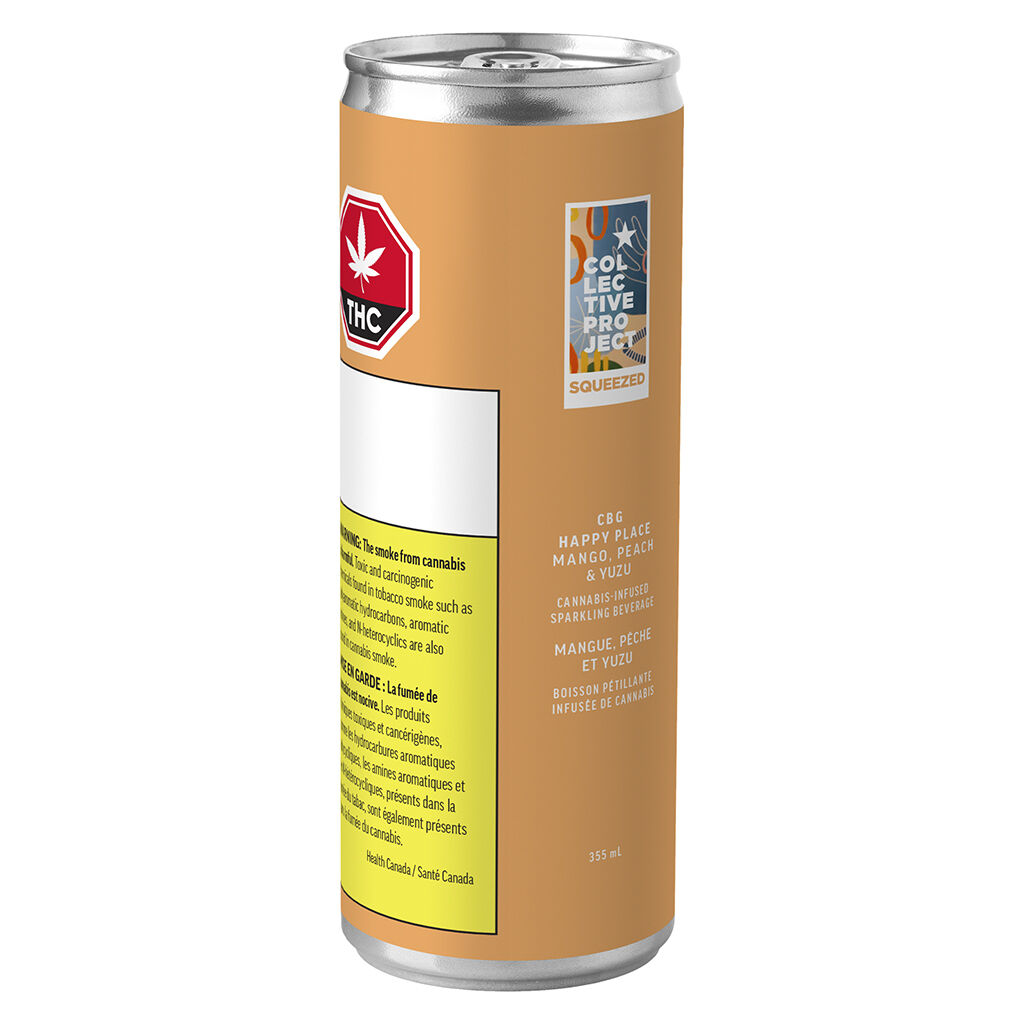 Collective Project - Cbg Happy Place Mango, Peach & Yuzu - 355Ml