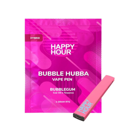 Happy Hour : Bubble Hubba Disposable Vape (1g)