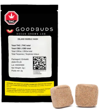 Good Buds : Island Bubble Hash