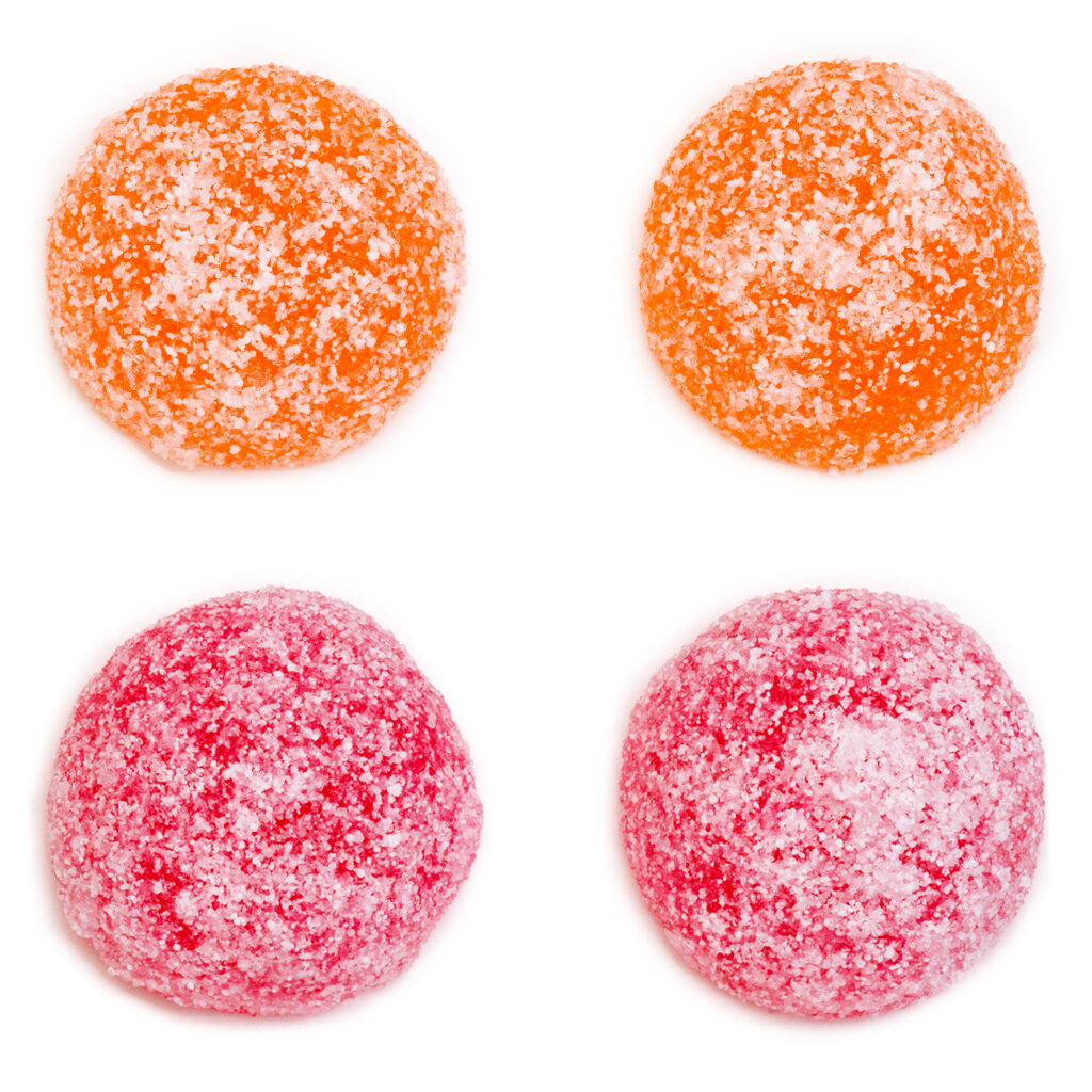 San Rafael '71 : Sour Cherry & Sour Peach Live Resin Gummies (4x2.5mg)