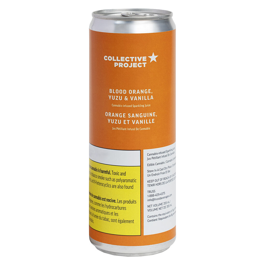 Collective Project : BLOOD ORANGE YUZU VANILLA SPARKLING JUICE - BLOOD ORANGE YUZU VANILLA SPARKLING JUICE 1:1 (10mg)