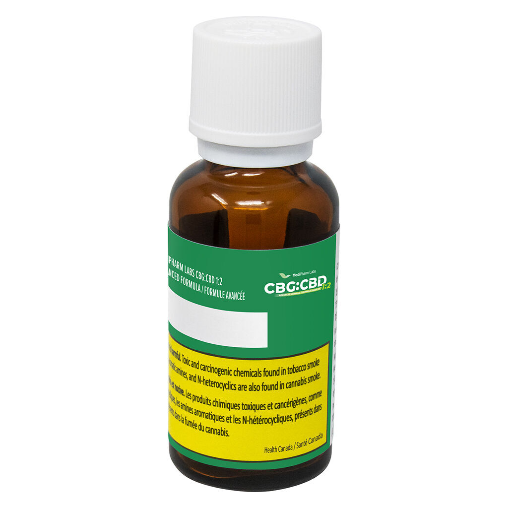 MediPharm Labs : CBG:CBD 1:2 ADVANCED FORMULA (30ml)