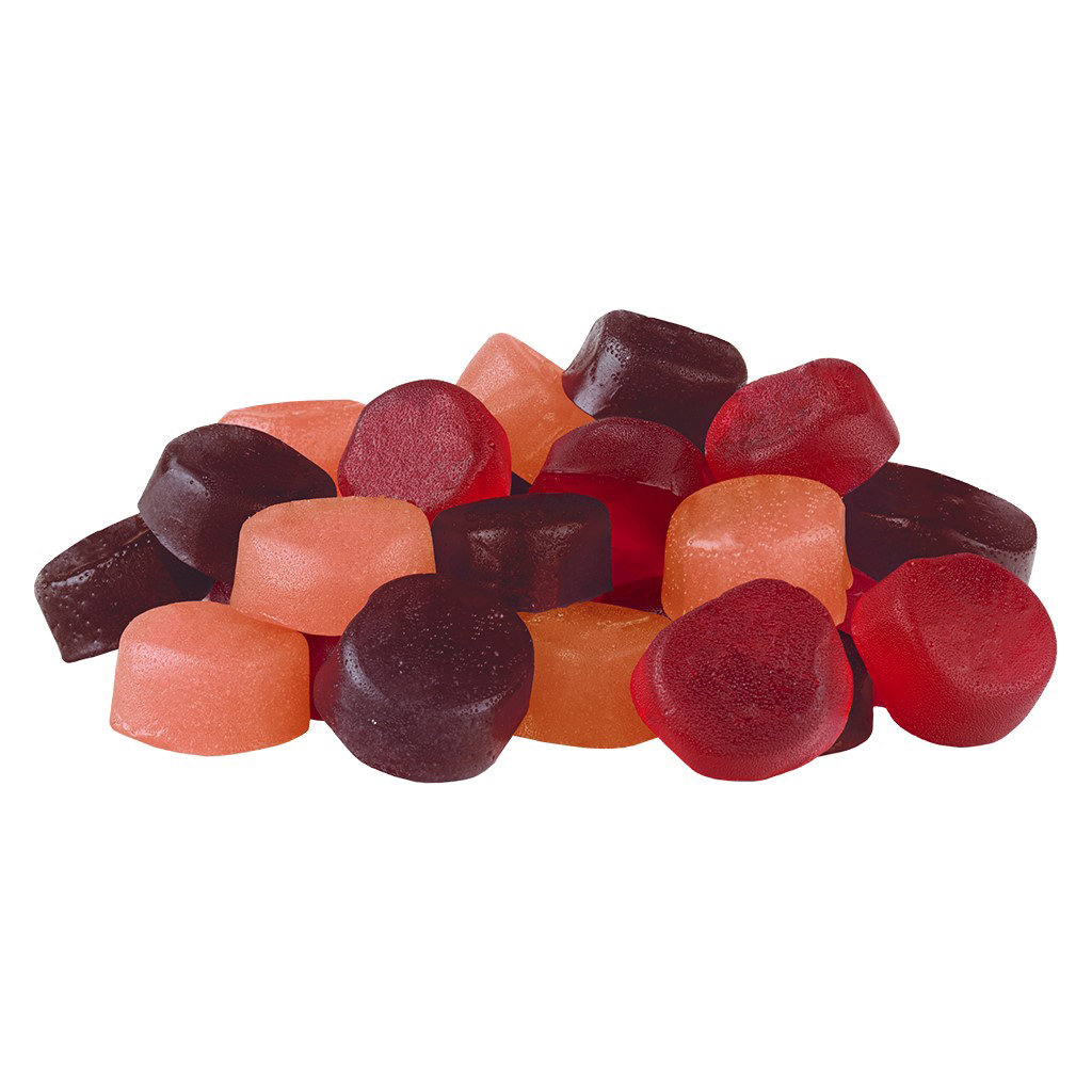 Monjour Bare : ORCHARD MEDLEY CBD ASSORTMENT GUMMIES (30x30mg CBD)
