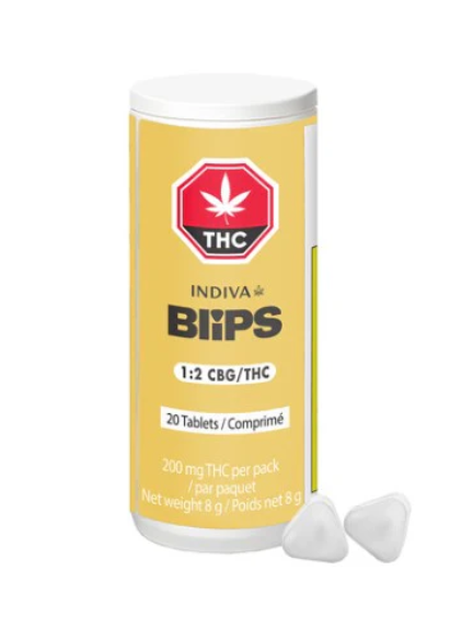 Indiva Blips : CBG:THC Tablets (20pk)