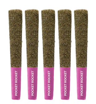 Pistol And Paris : Pocket Rockets Blue Surfer Infused Pre-Rolls (5pk)
