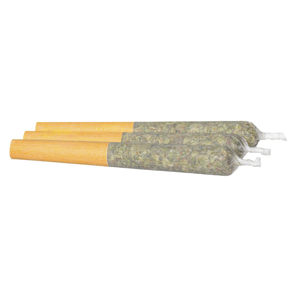 Tasty's : Honeydew Diamond Infused Pre-Rolls (3x0.5g)