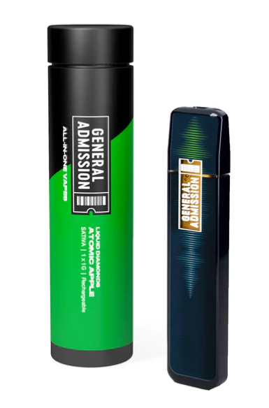 General Admission - Atomic Apple Liquid Diamond Blend All-In-One Vape - General Admission : Atomic Apple Liquid Diamond Blend All-In-One Vape (1g)