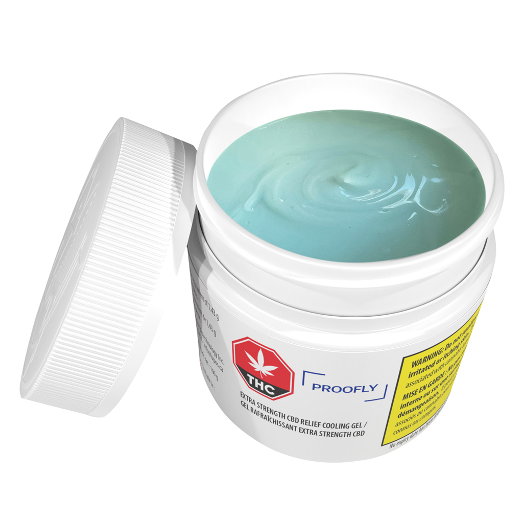 Proofly : Extra Strength CBD Relief Cooling Gel