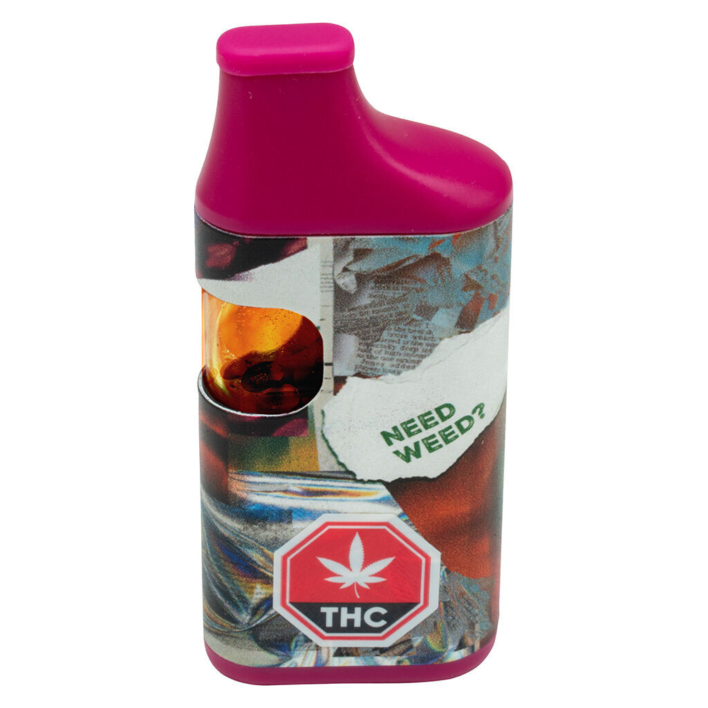 Ripped : Strawberried Liquid Diamonds AIO Disposable Pen