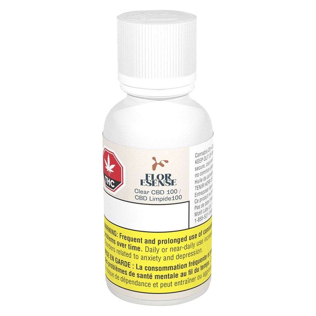 FLORESENSE : CLEAR CBD 100 OIL (100mgx20ml)
