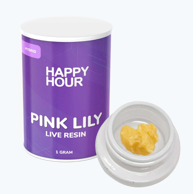 Happy Hour : Pink Lily Live Resin (1g)