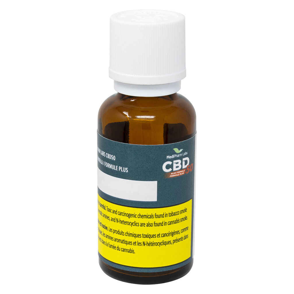 MediPharm Labs : CBD 50 PLUS FORMULA - CBD 50 PLUS FORMULA (30ml)