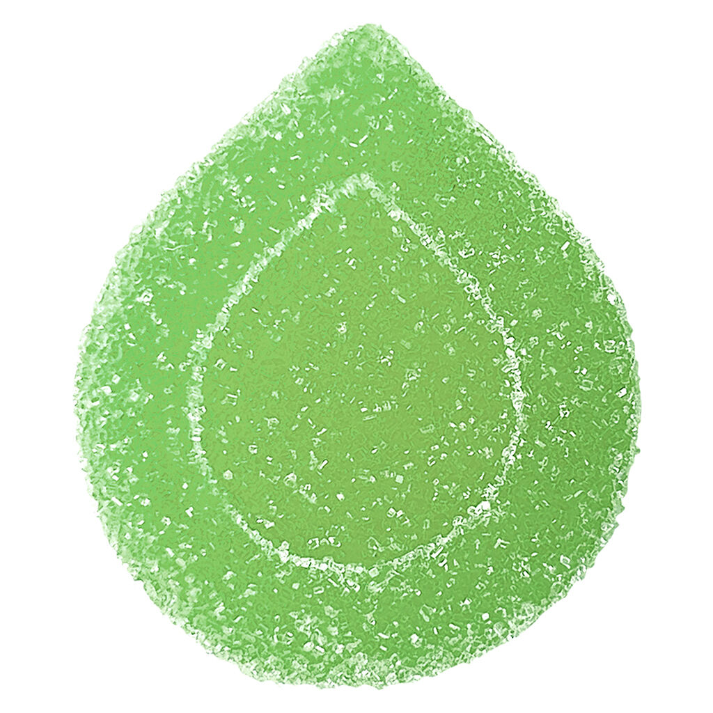 Kinloch Wellness : SERENE™ CBD GREEN APPLE GUMMY DROP -SERENE™ CBD GREEN APPLE GUMMY DROP (30c50mg )