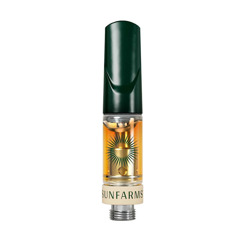 Pure Sunfarms : THC DISTILLATE VAPE CARTRIDGE - THC DISTILLATE VAPE CARTRIDGE (.5g)