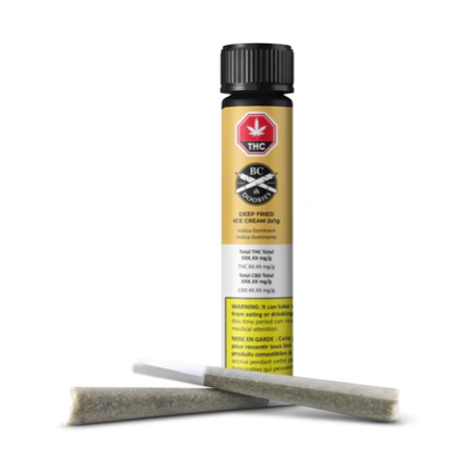 BC Doobies : Deep Fried Ice Cream Pre-Rolls (2x1g)