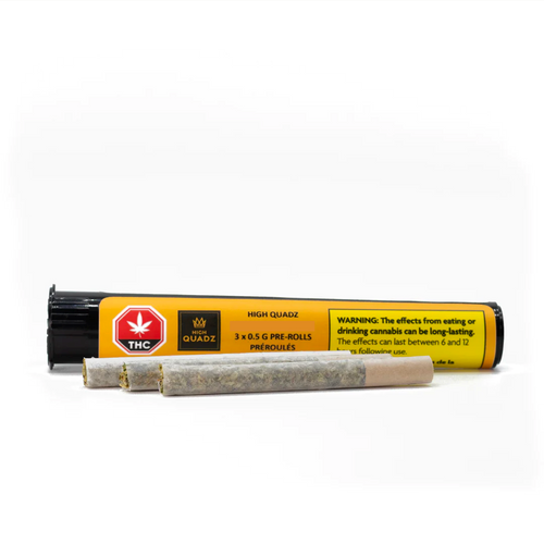 HIGH QUADZ : INCREDIBLE (FLAWLESS VICTORY) PREROLLS (3 X .5G)