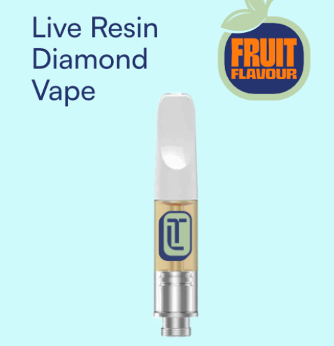 Terra Labs : Blueberry Avalanche Live Resin Diamond Vape Cartridge (1g)