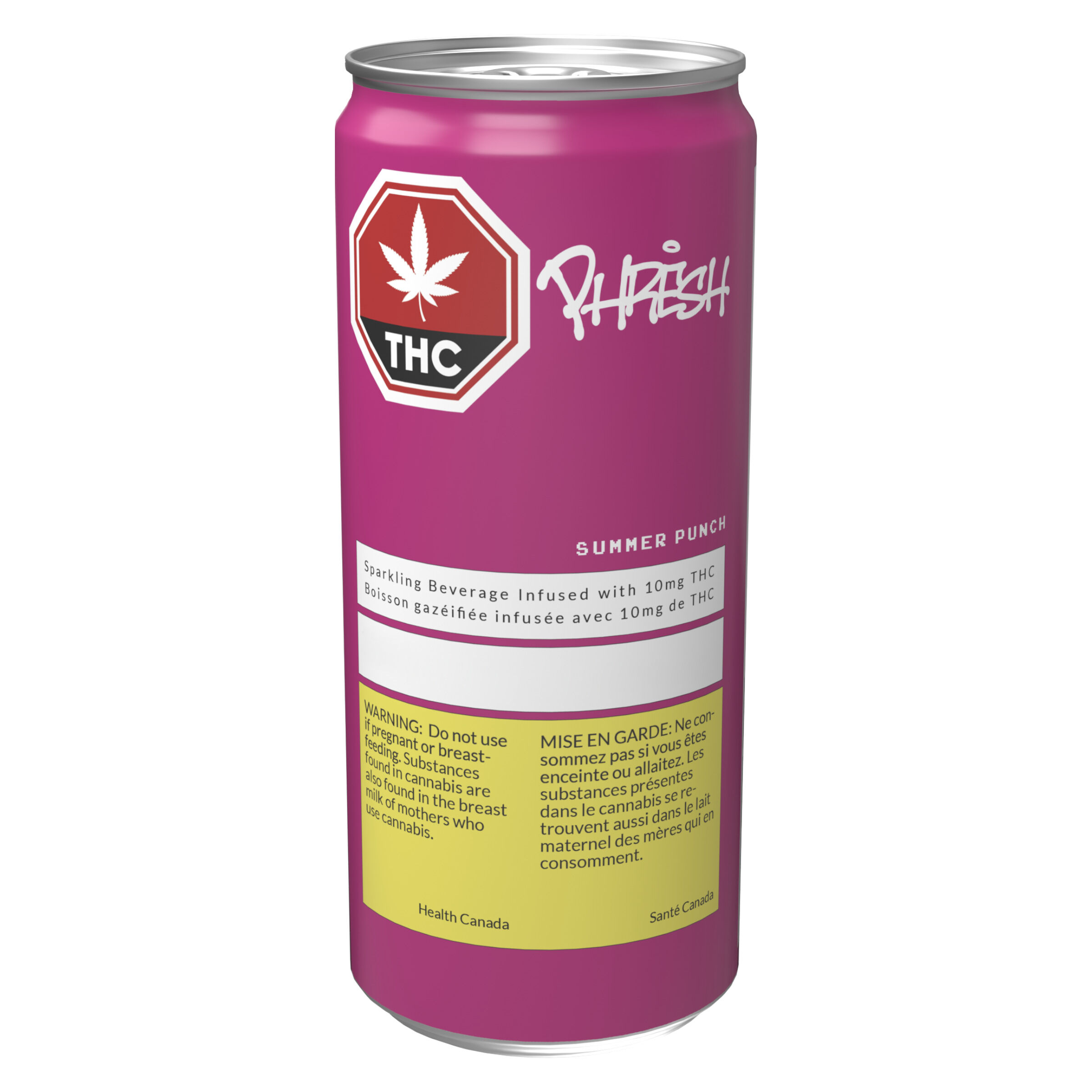 Phresh : Summer Punch Sparkling 355ml (10mgTHC)