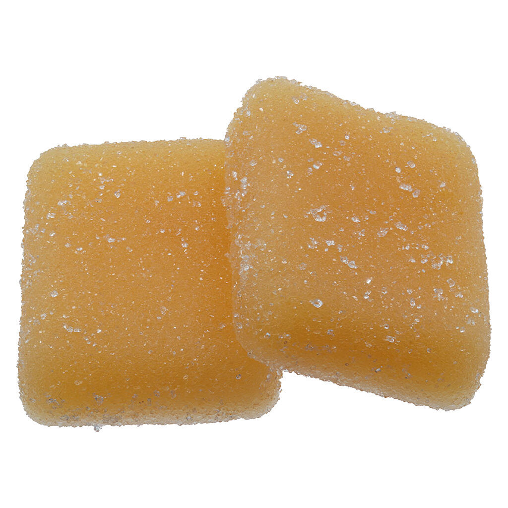 WYLD : REAL FRUIT PEACH GUMMIES - REAL FRUIT PEACH GUMMIES (5:1) CBD:THC
