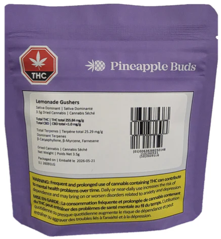 Pineapple Buds : Lemonade Gushers
