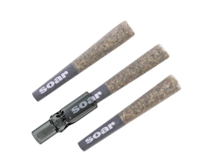 Soar : Brain Cake Pre-Rolls (3pk)