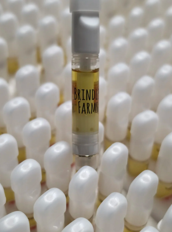 Brindle Farms : Sonic Strawberry Full Spec Live Rosin Vape Cart