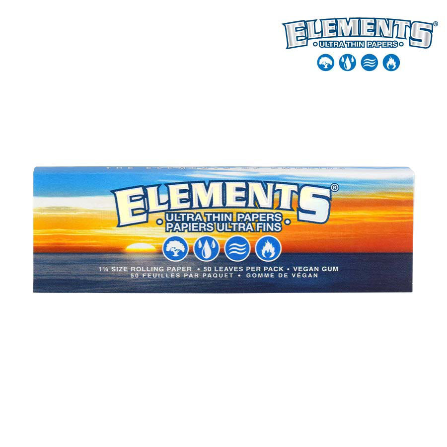 ELEMENTS : ULTRA THIN RICE PAPERS - ELEMENTS : ULTRA THIN RICE 1 1/4 PAPERS
