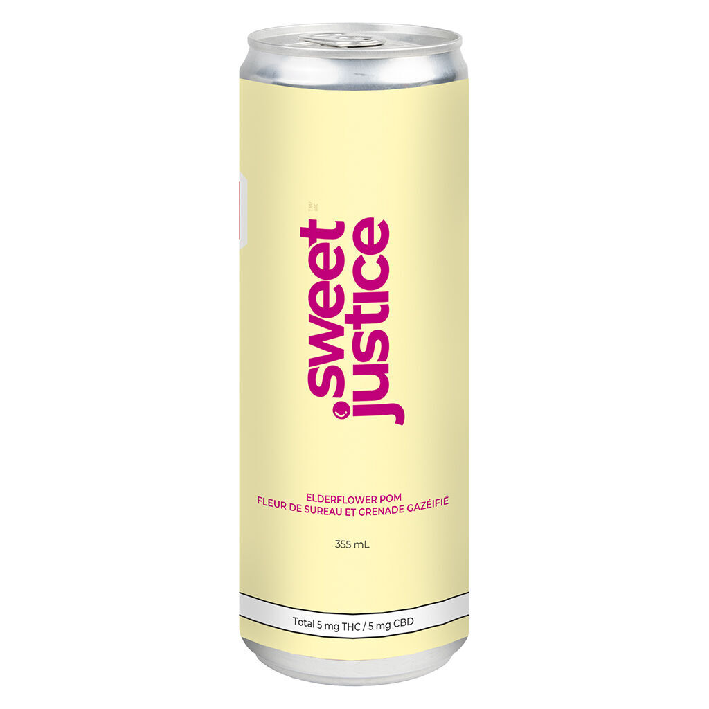 Sweet Justice - Elderflower Pom - 355Ml