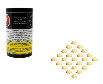 Rosin Heads : Hash Rosin Drops Indica V2 (25pk)