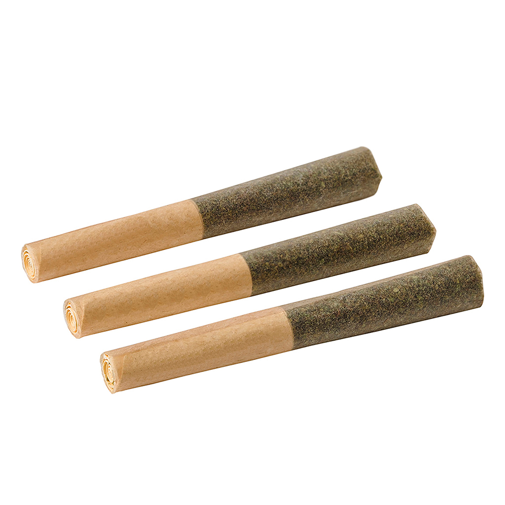 Back Forty : KUSH MINT DISTILLATE INFUSED PRE-ROLLS - KUSH MINT DISTILLATE INFUSED PRE-ROLLS (3x.5g)