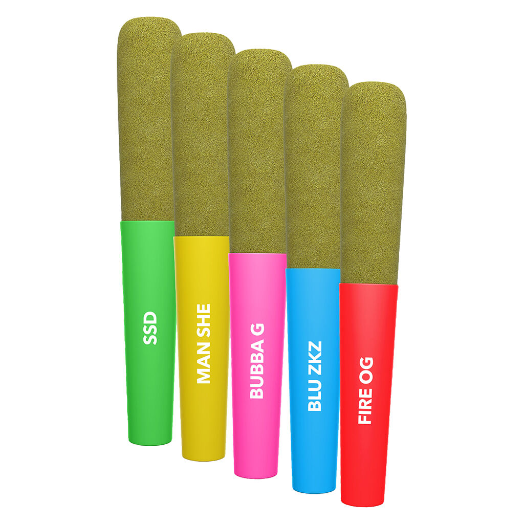 Jeeter : Baby Jeeter Infused Multi-Pack Pre-Rolls (5x0.5g)