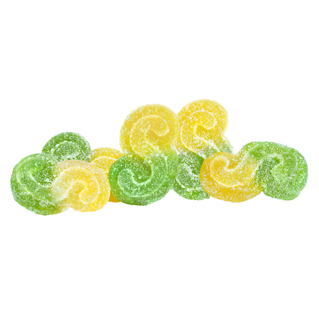 SPINACH FEELZ : MANGO LIME 1:3 THC+CBC DAY TRIP GUMMIES 5pk