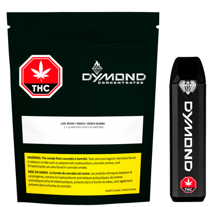 Dymond Concentrates : Death Bubba Live Resin Disposable (1g)