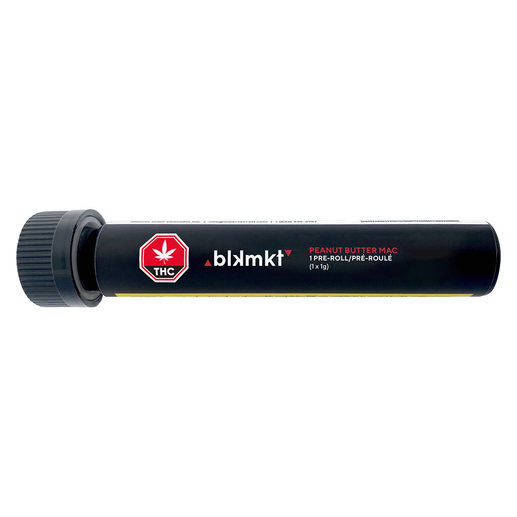 BLKMKT : PEANUT BUTTER MAC PRE-ROLL (1g)