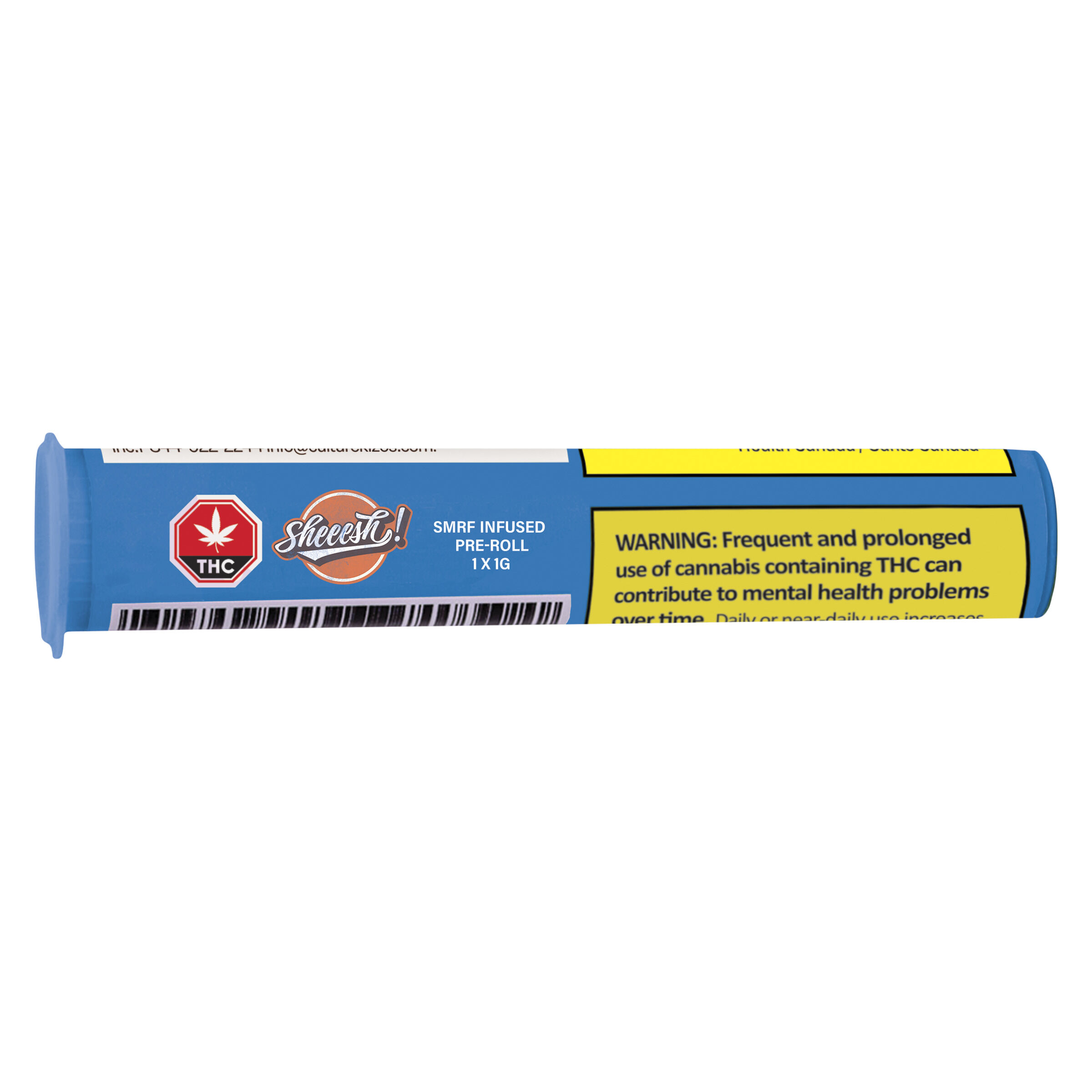Sheeesh! : Smrf Blueberry Haze Infused Pre-Roll (1pk)