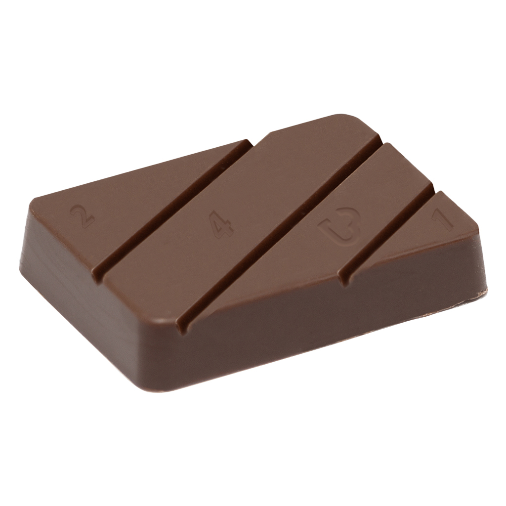 Indiva Life : AFTERNOON TRAIL MIX CBG MILK CHOCOLATE (10mg THC+CBG)