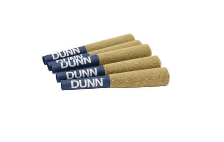 Dunn Infused : Double Iced Vanilla Infused Pre-Rolls (5pk)