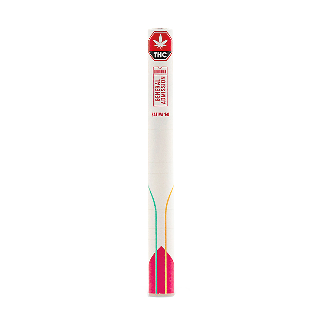 General Admission : PEACH RINGZ DISPOSABLE VAPE (.3g)