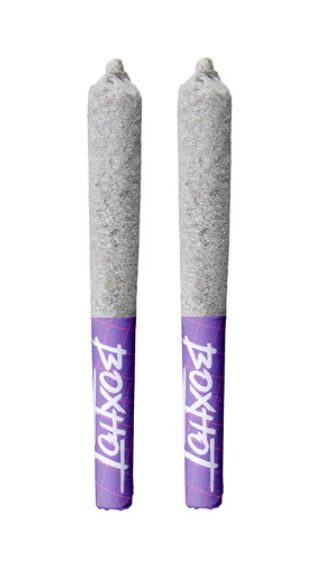 Boxhot : Pineapple Express Thca Diamond Infused Pre-Rolls (2x0.5g)