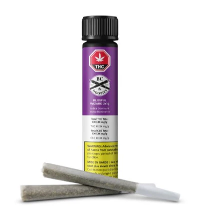 Bc Doobies : Blissful Wizard Pre-Rolls (2x1g)