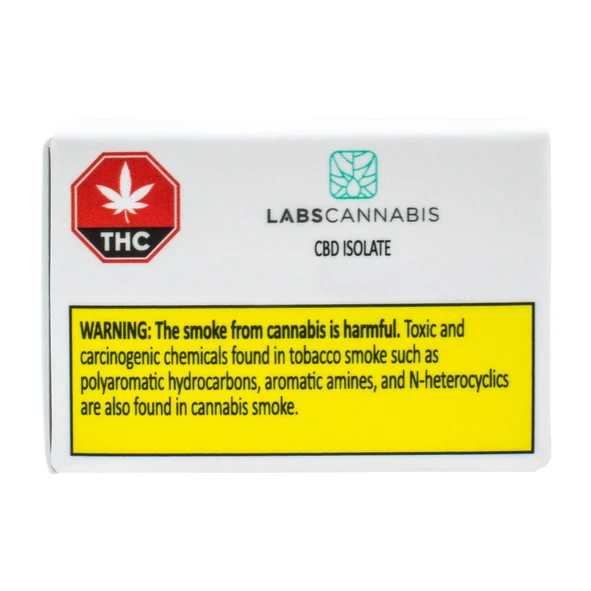 LABS CANNABIS: CBD ISOLATE (0.5G)