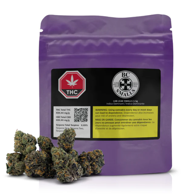 Bc Smalls: Lab Leak Smalls (3.5g)