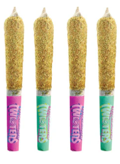 Rizzlers Twisters - Lime + Passion Plunge Infused Pre-Rolls