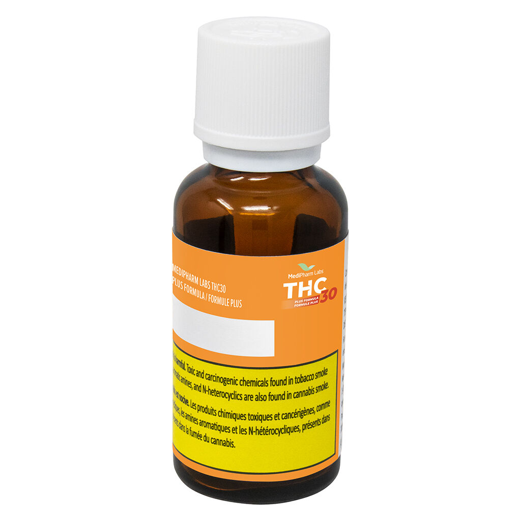 MediPharm Labs : THC30 REGULAR FORMULA - THC30 REGULAR FORMULA (30ml)