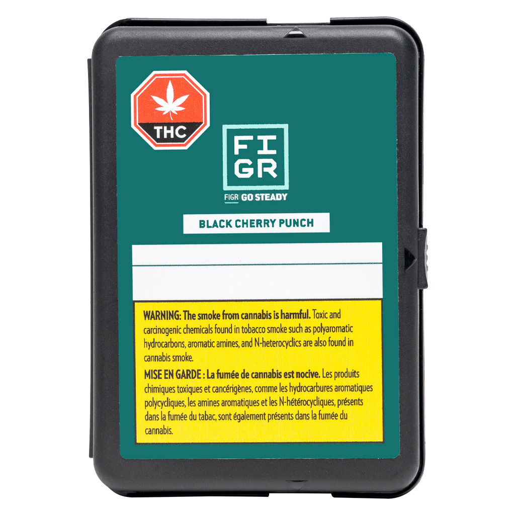 Figr - Go Steady-Black Cherry Punch Pre-Rolls - Indica 3.5G