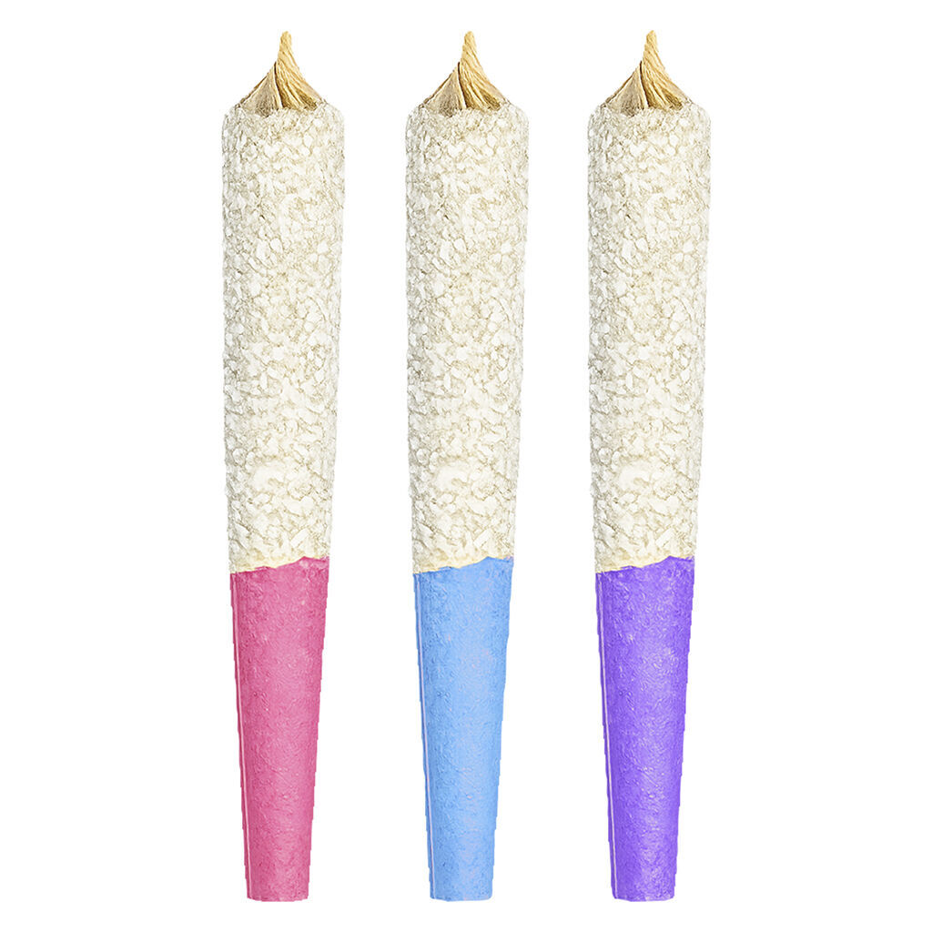 Dab Bods : Animal Pack 50'S+ Triple Infused Pre-Rolls (3pk)
