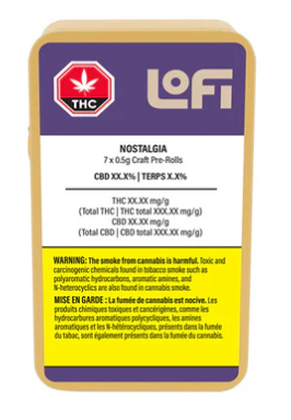 Lofi - Nostalgia Infused Craft Pre-Rolls - Lofi : Nostalgia Infused Craft Pre-Rolls (7x.5g)